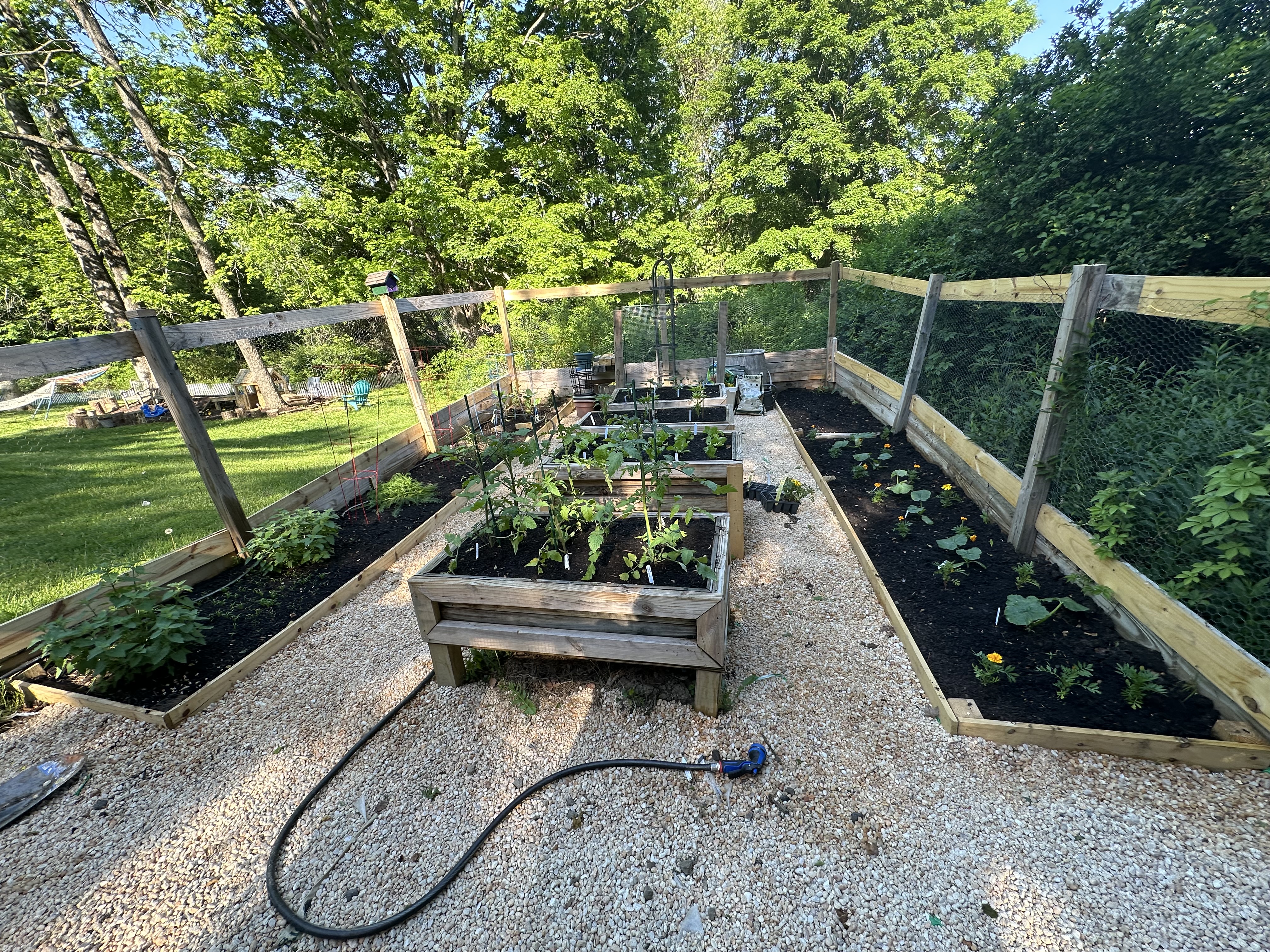 Aggressively proud of all of the gardening and landscaping we’ve tackled in the last few weeks! 