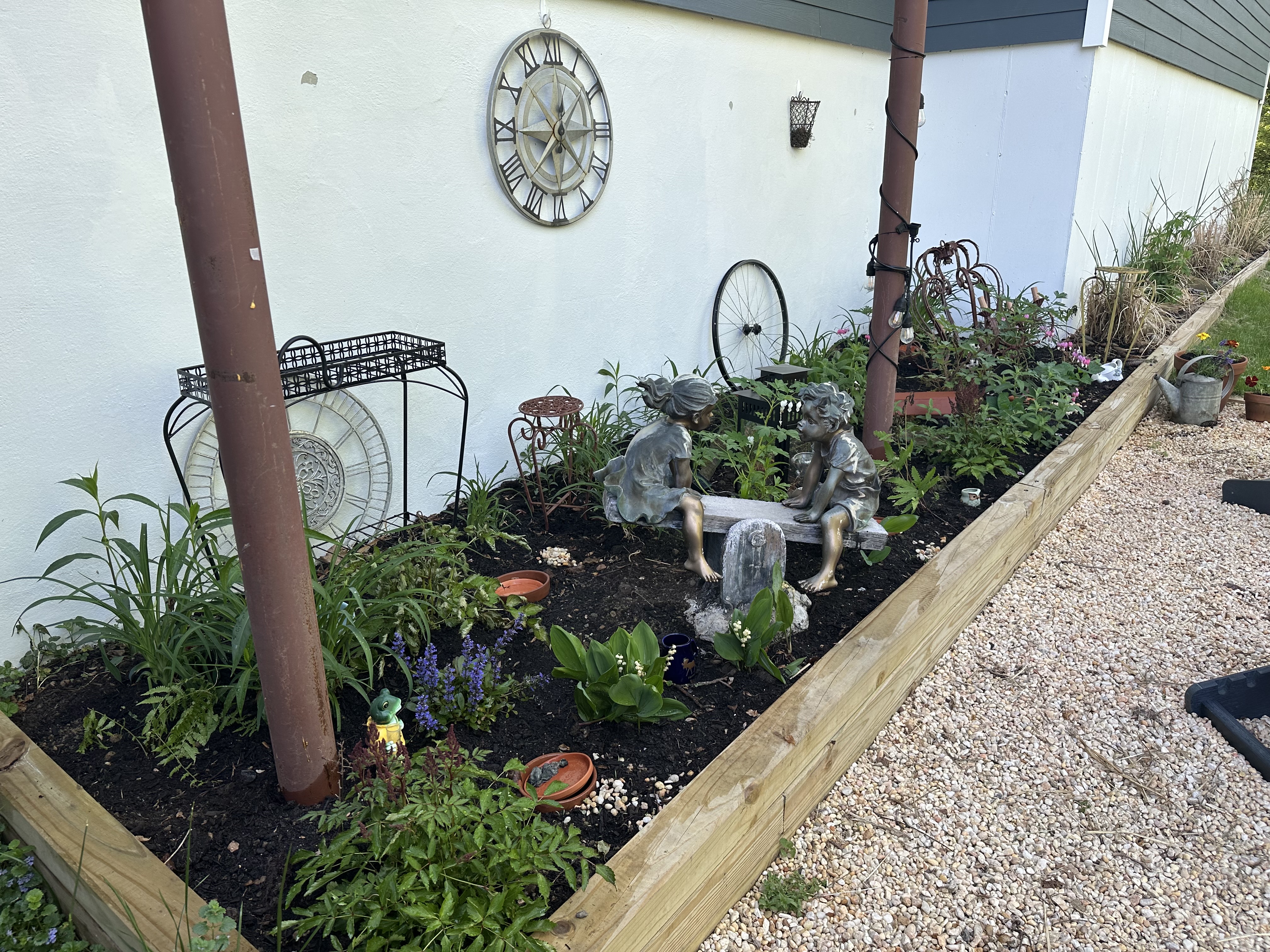 Aggressively proud of all of the gardening and landscaping we’ve tackled in the last few weeks! 